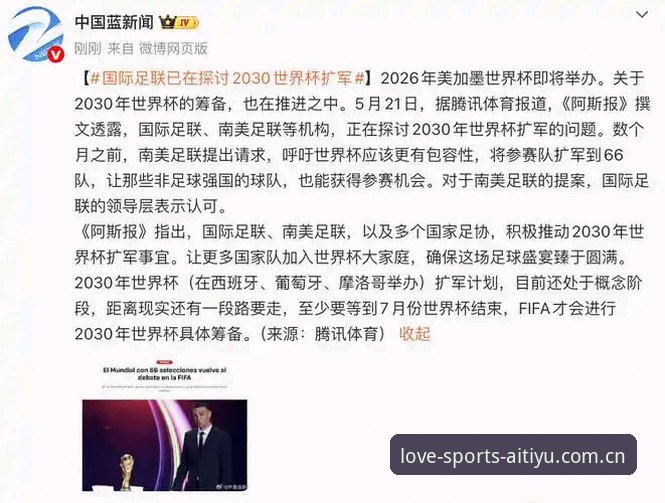 揭秘世界杯扩军至66队的真相：中国男足能否搭上2030年顺风车？